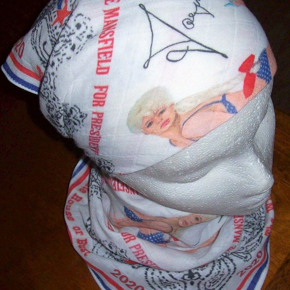 COPY - Jayne Mansfield for President bandanna